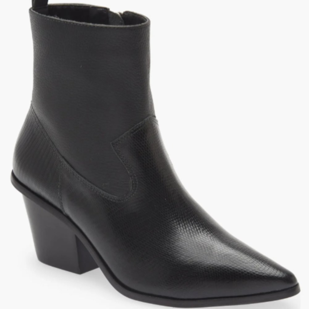 NWOB, Kaanas, Hague Bootie, Black, Size 8